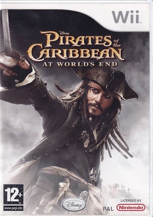  Disney Pirates of the Caribbean At Worlds End - Nintendo Wii (B Grade) (Genbrug)